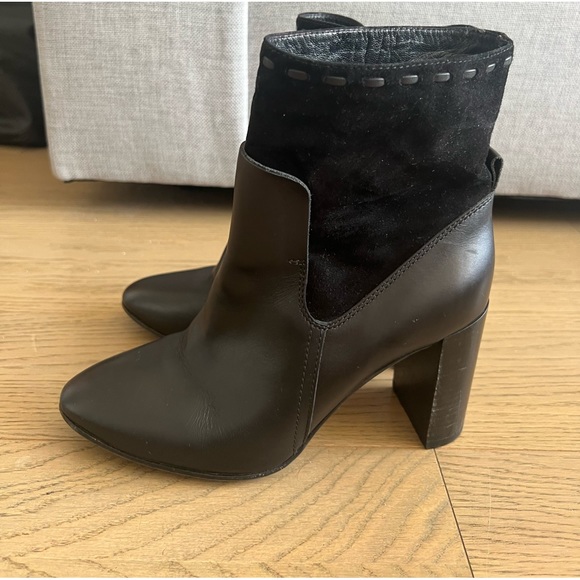 Aquatalia Black Boot Heels - Picture 3 of 5